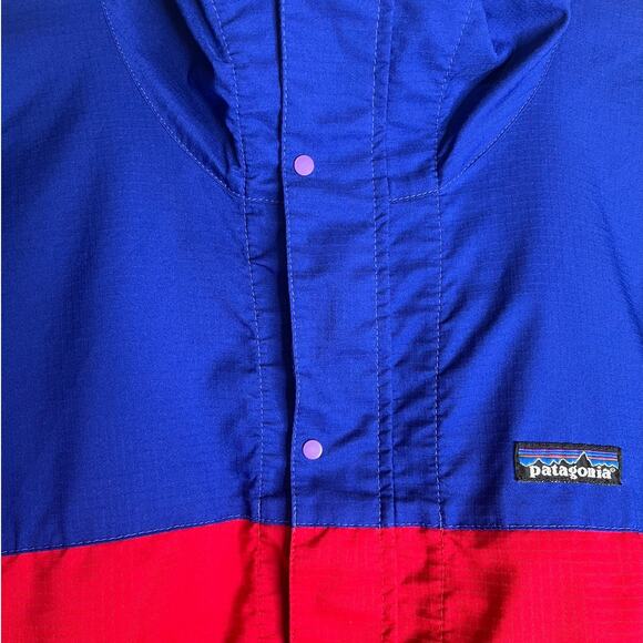 Patagonia Vintage Colorblock Windbreaker Jacket Mens size XL - Picture 3 of 6